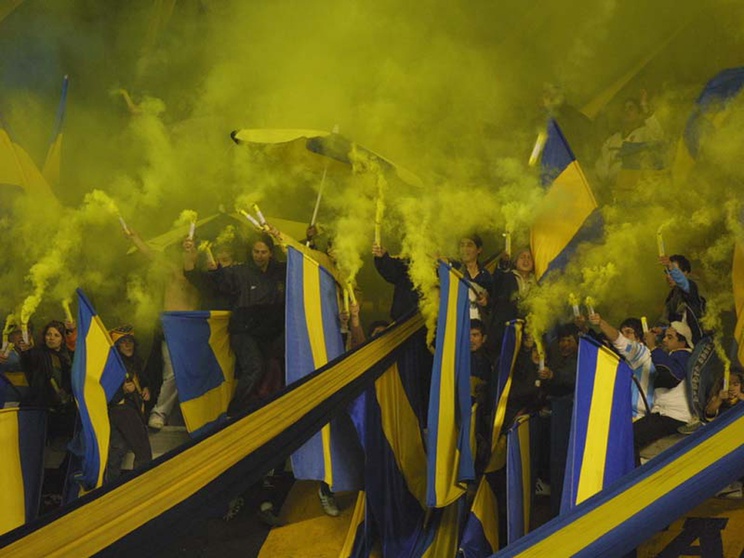 Fanatyczni ultras Boca Juniors