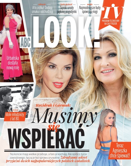 Okładka nowego wydania magazynu "ABC Look"