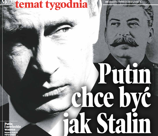 Putin i Stalin - to samo oblicze Rosji?